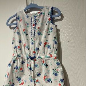 Floral romper for baby